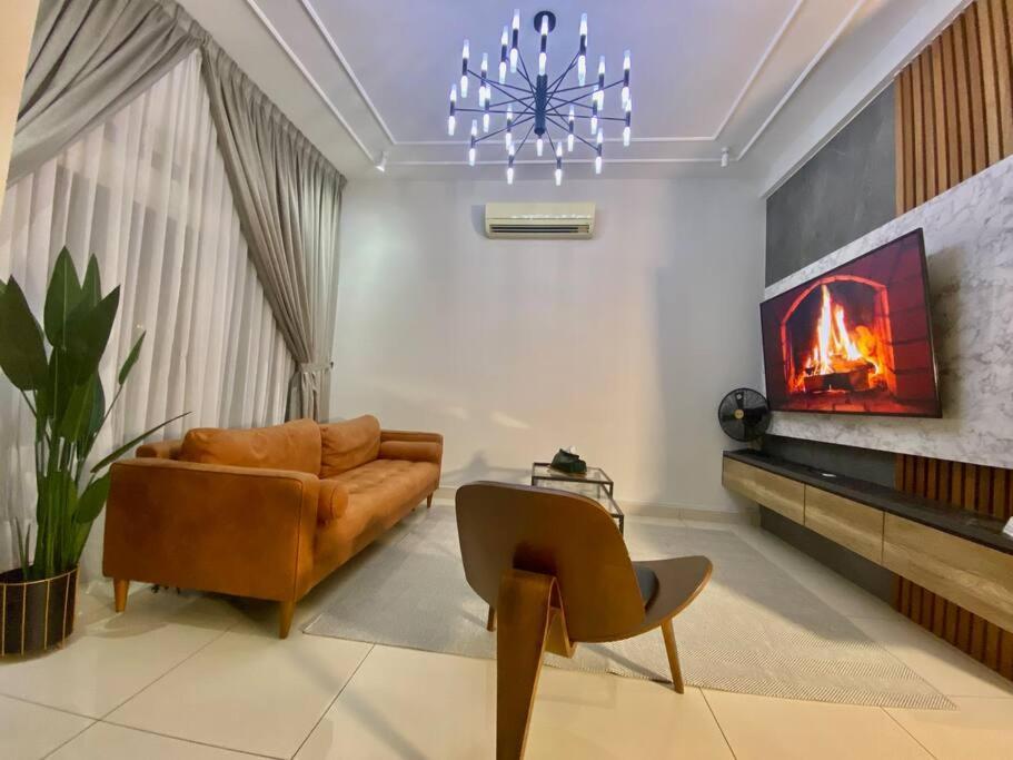 Luxury 2-Storey Terrace House Near Ioi City Mall Putrajaya Kültér fotó